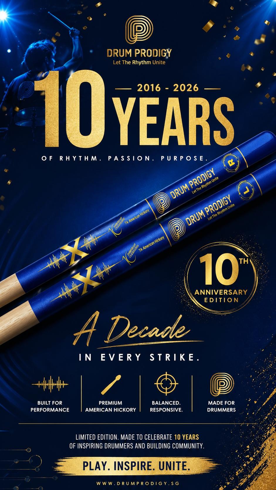 DPSG 10th Anniversary poster